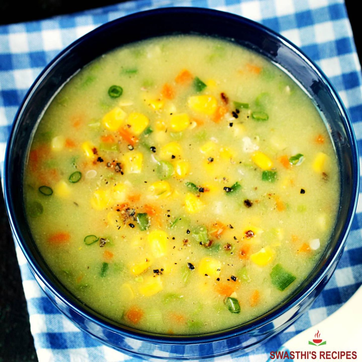 Sweet Corn Soup - Vegetable