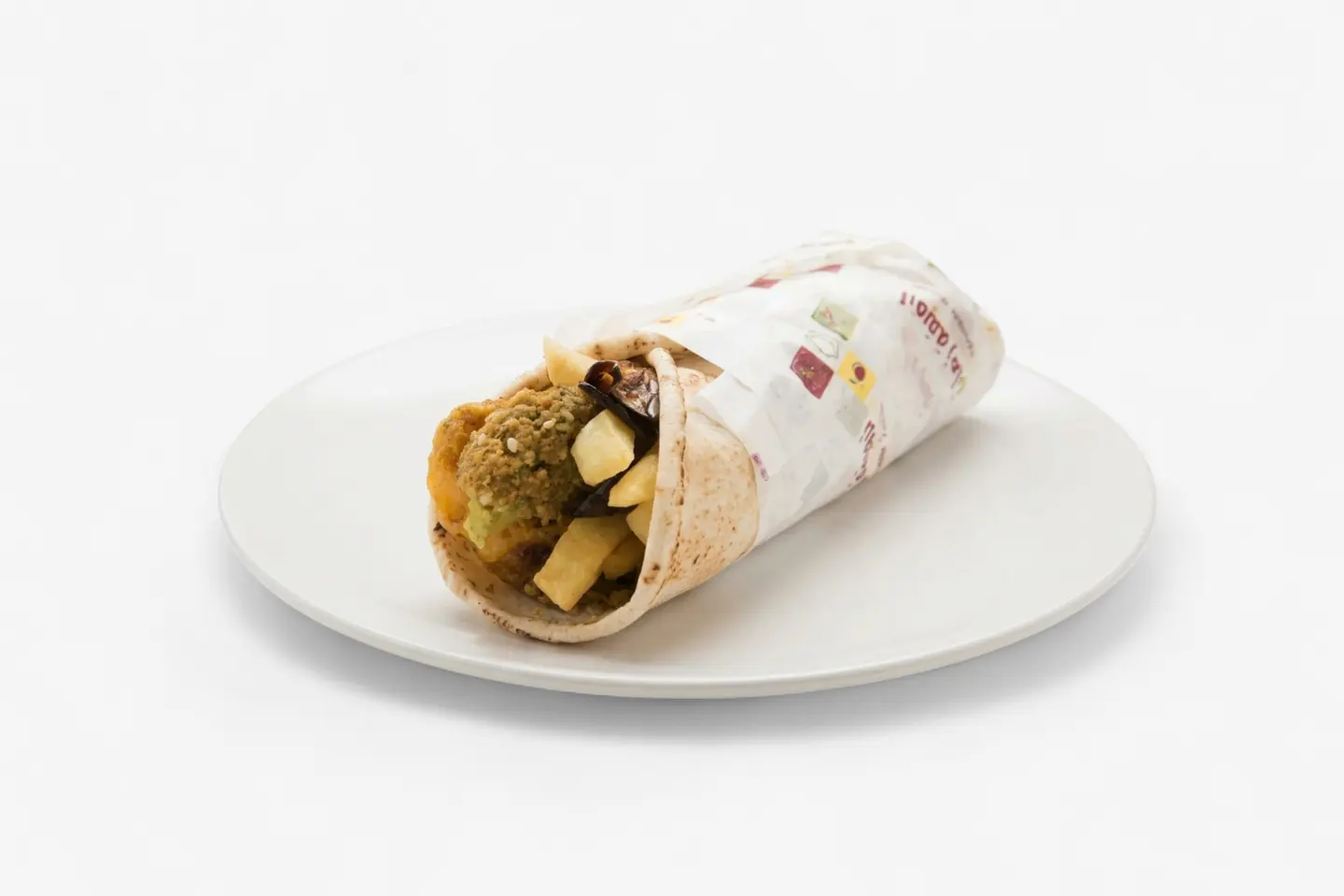 Falafel Sandwich With Maqali