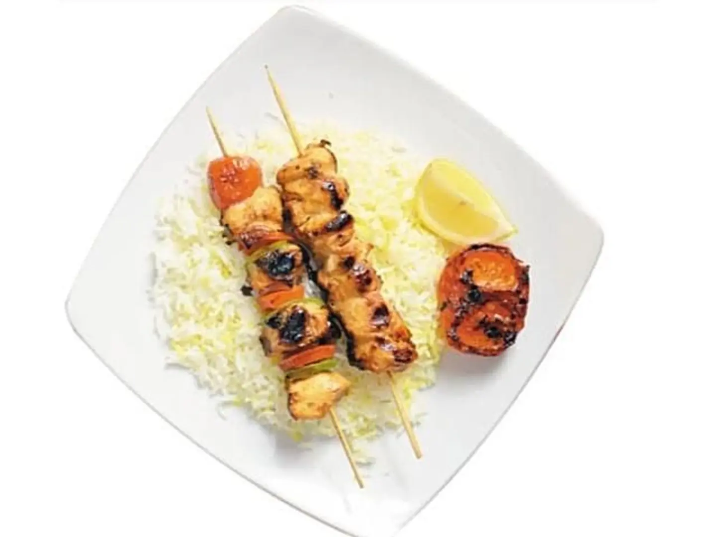 Chicken Shashlik With Rice