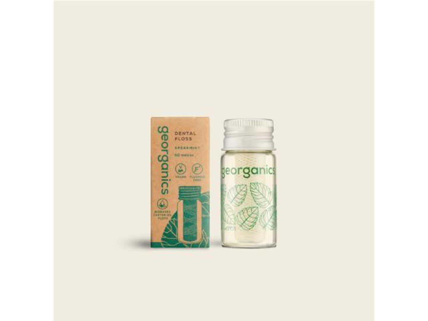 Natural Peppermint Oil Dental Floss