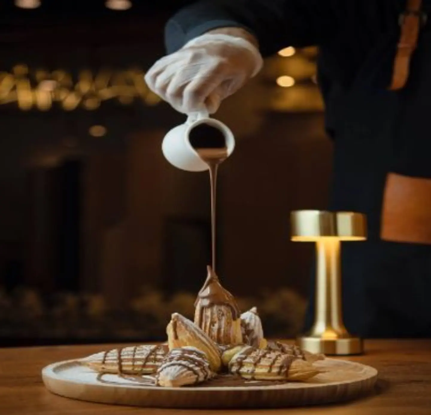 Profiterole Custard Step