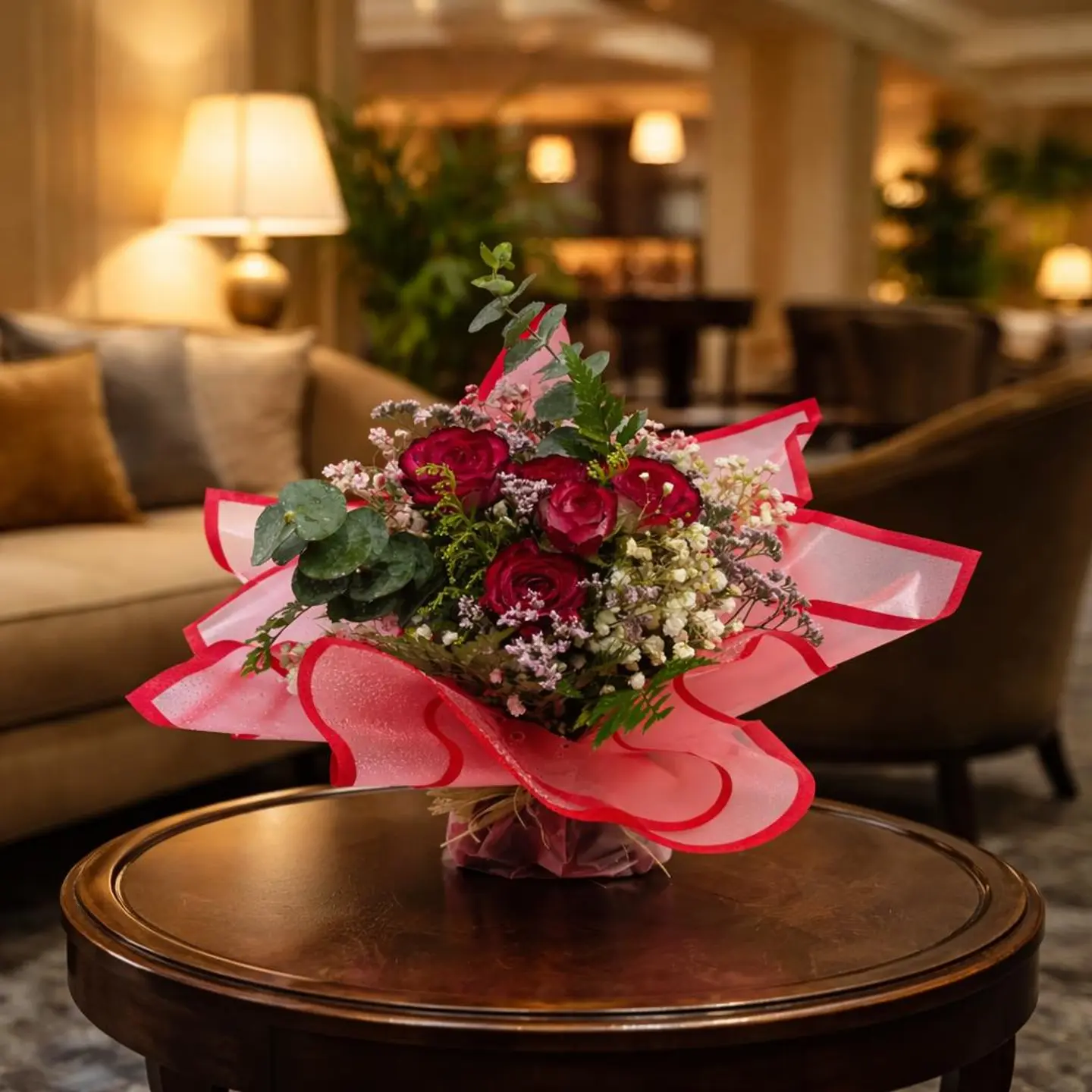 احمر دبل غلاف احمر واحد