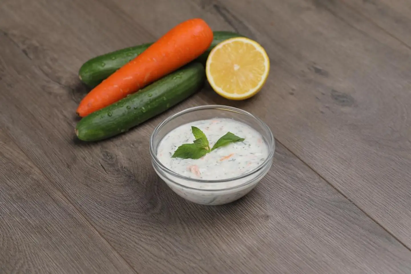 Cucumber Salad With Laban