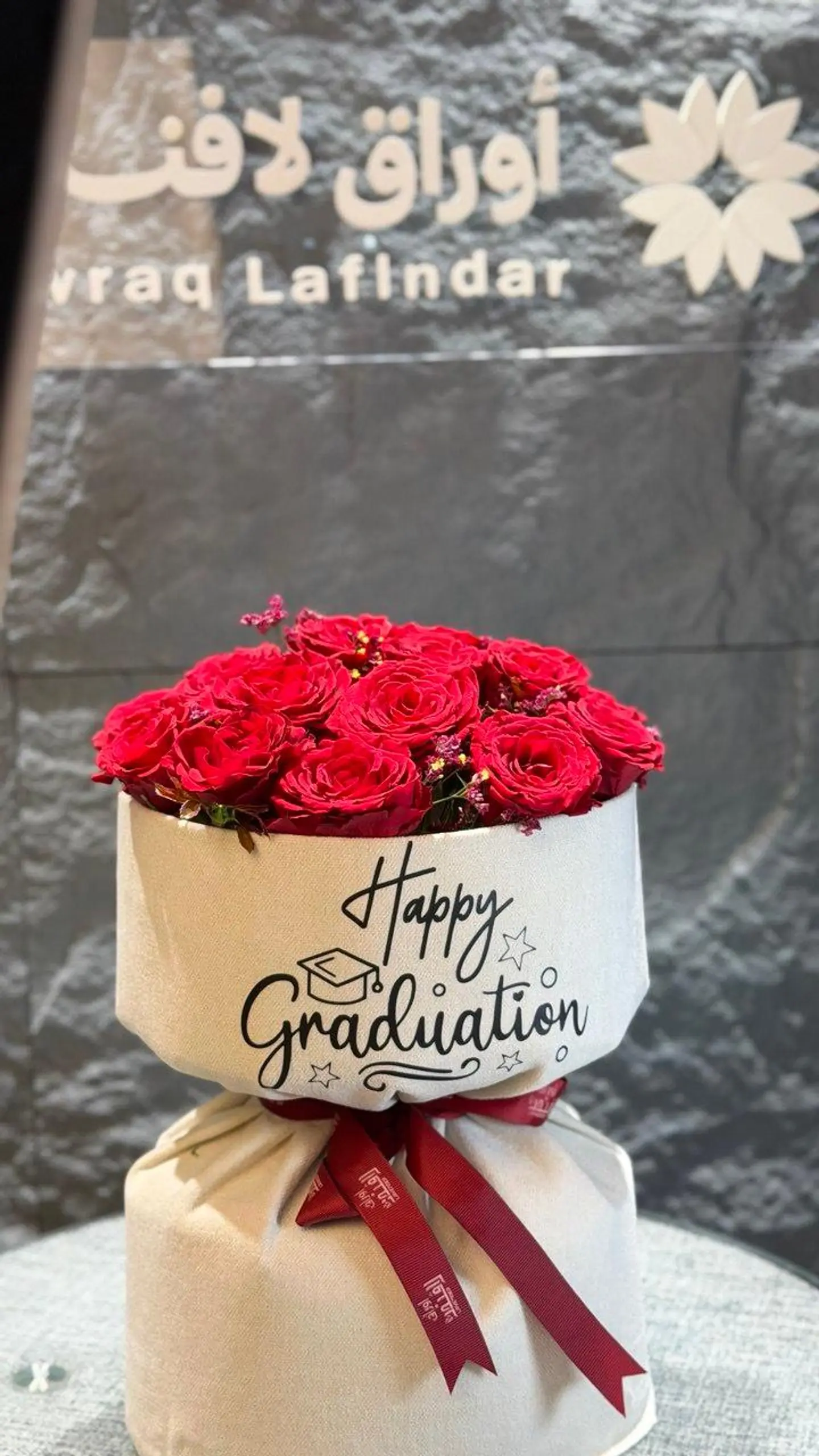 Red Graduation Bouquet