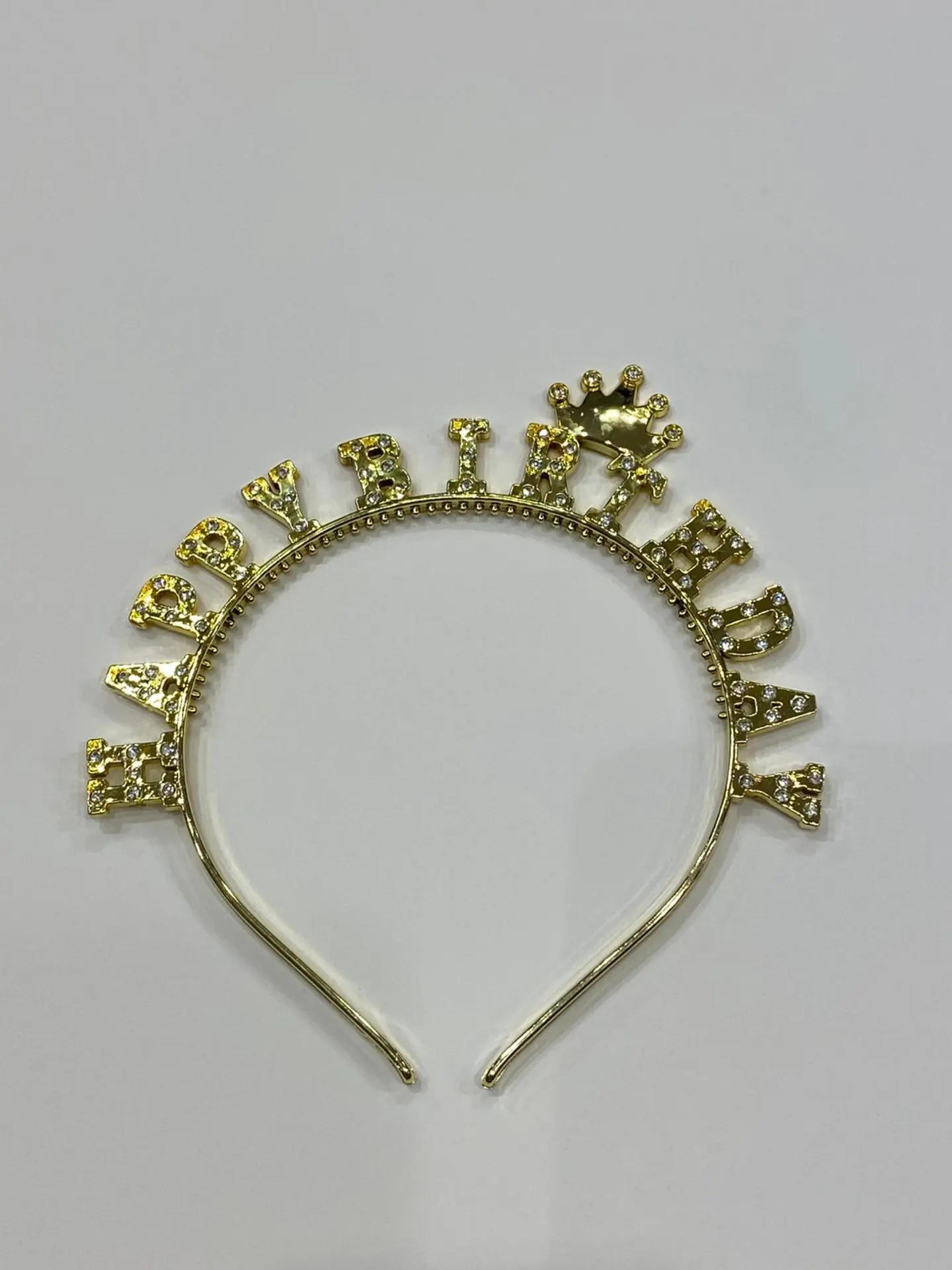 Happy Birthday Gold Collar