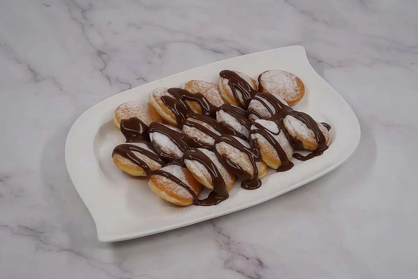 Mini Pancake With Nutella