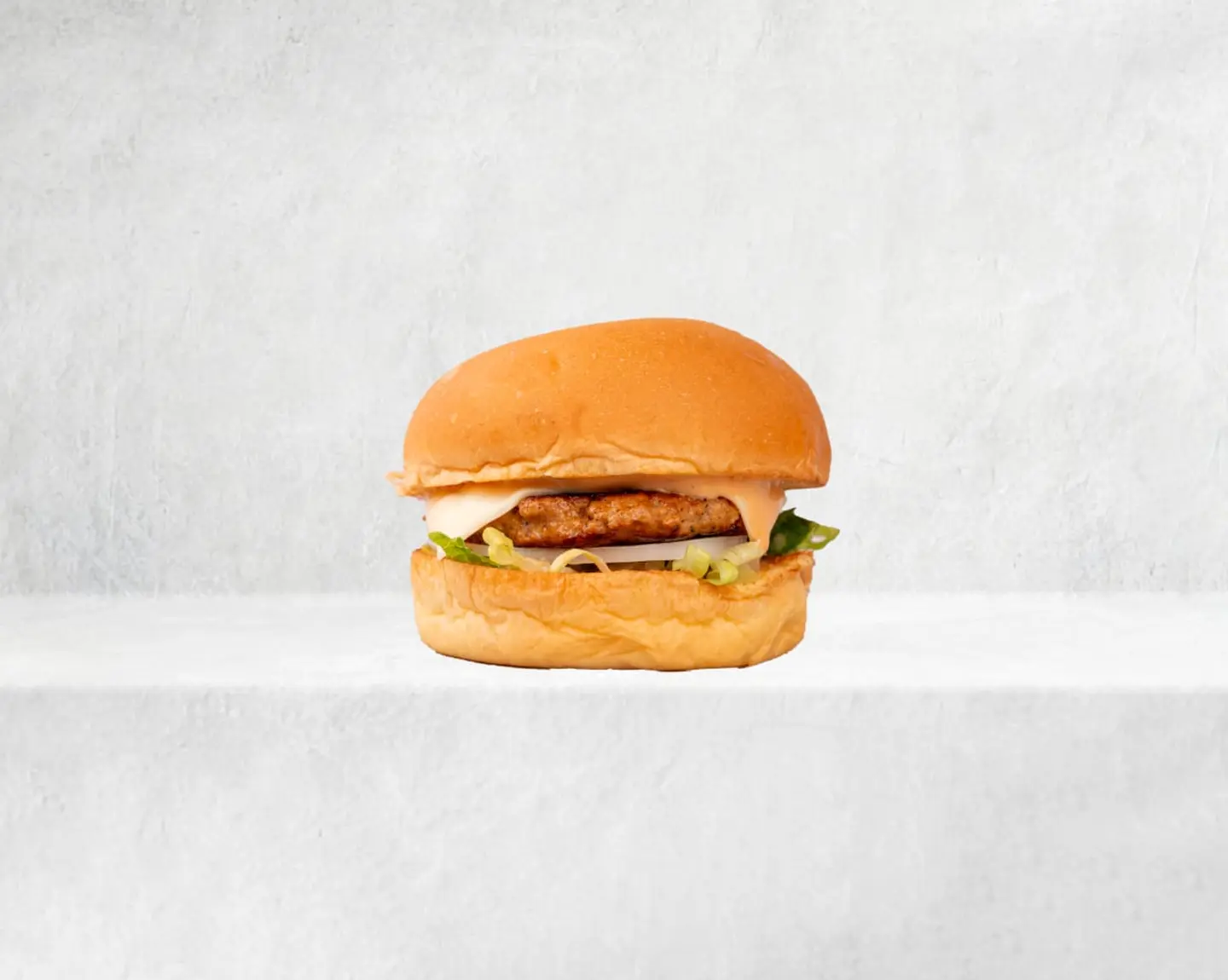 وجبة برجر دجاج مشوي