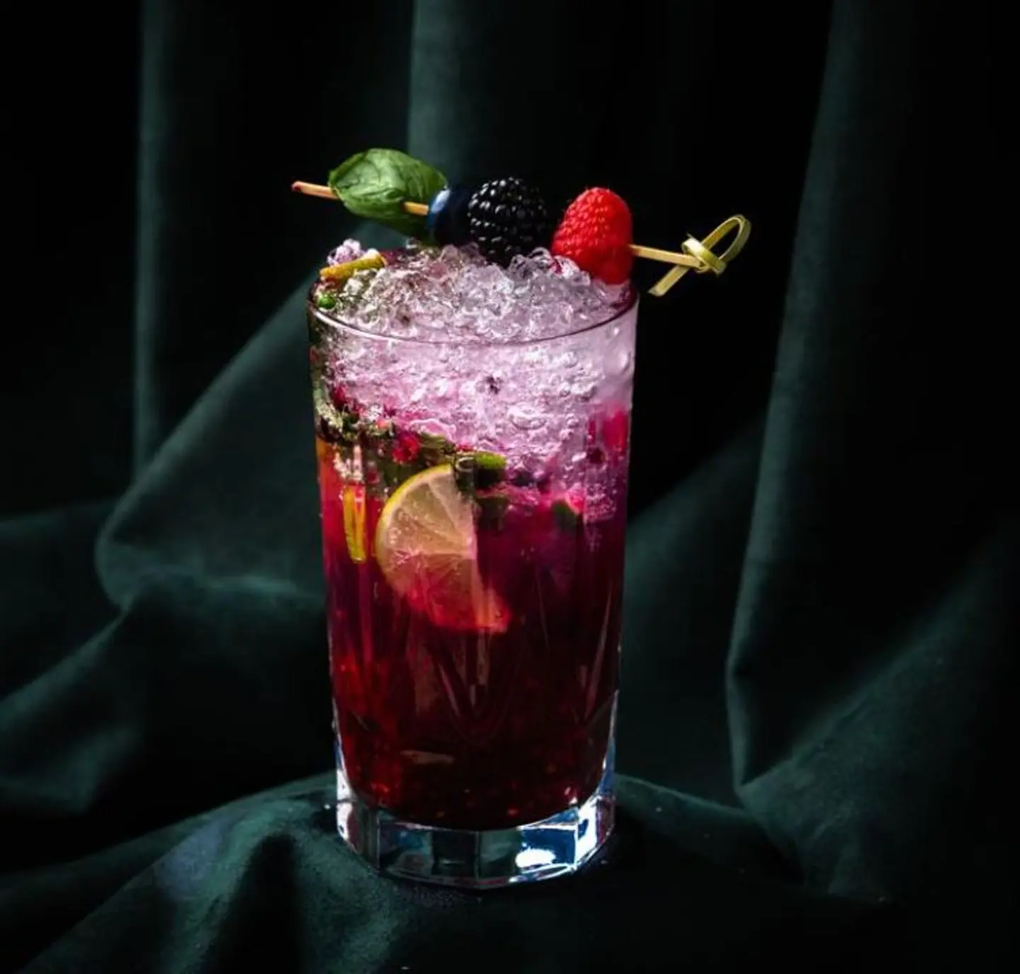 Mixed Berry Mojito
