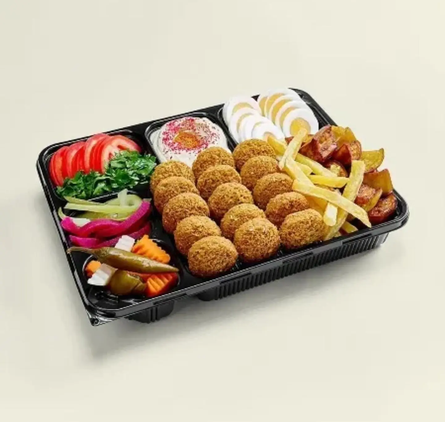 Waleed Falafel Plate For 4 Persons