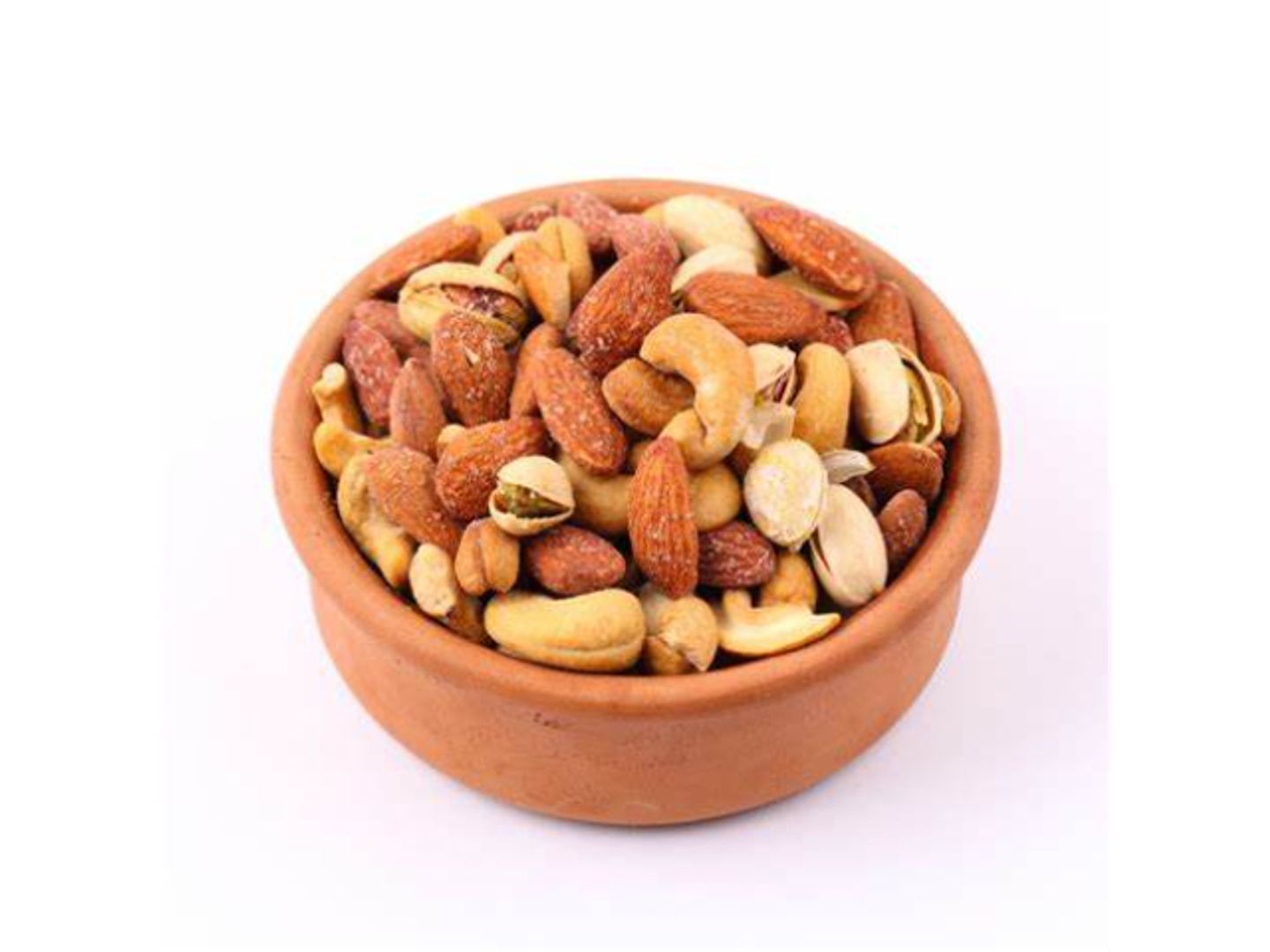 Plate Of Salty Nuts