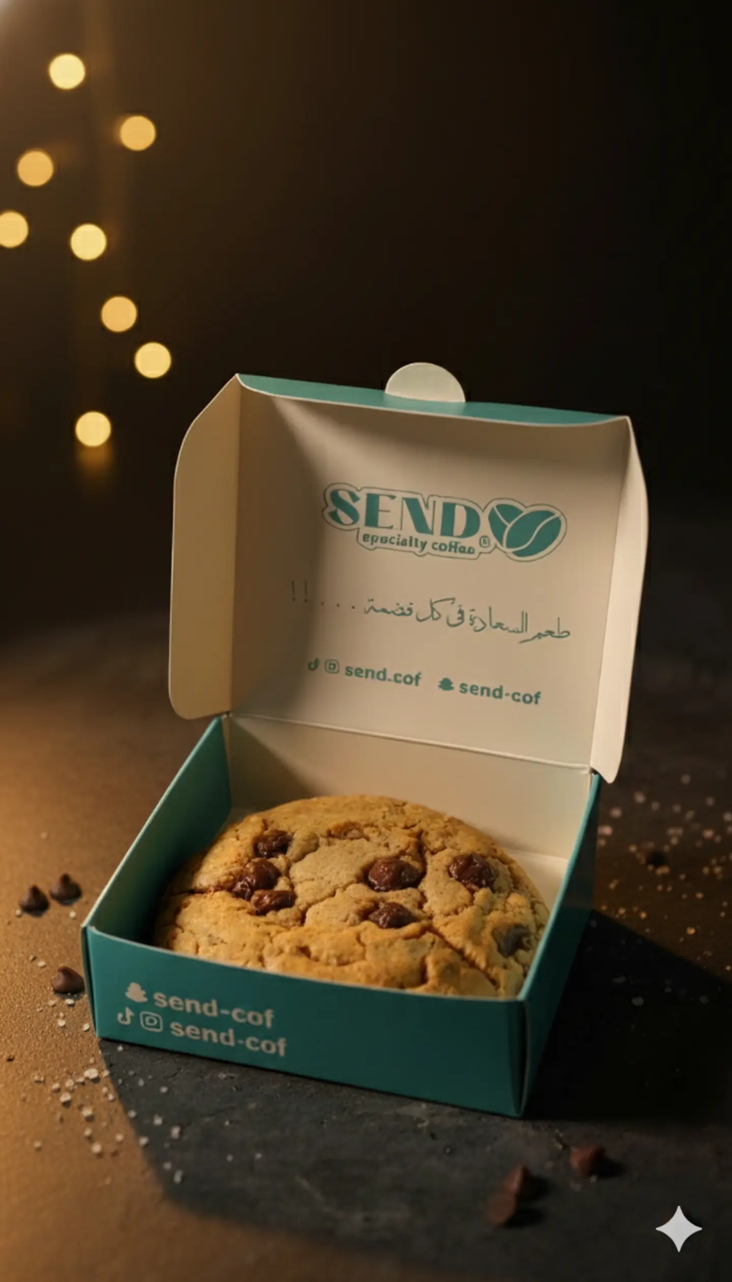 كوكيز برقائق الشوكولاتة