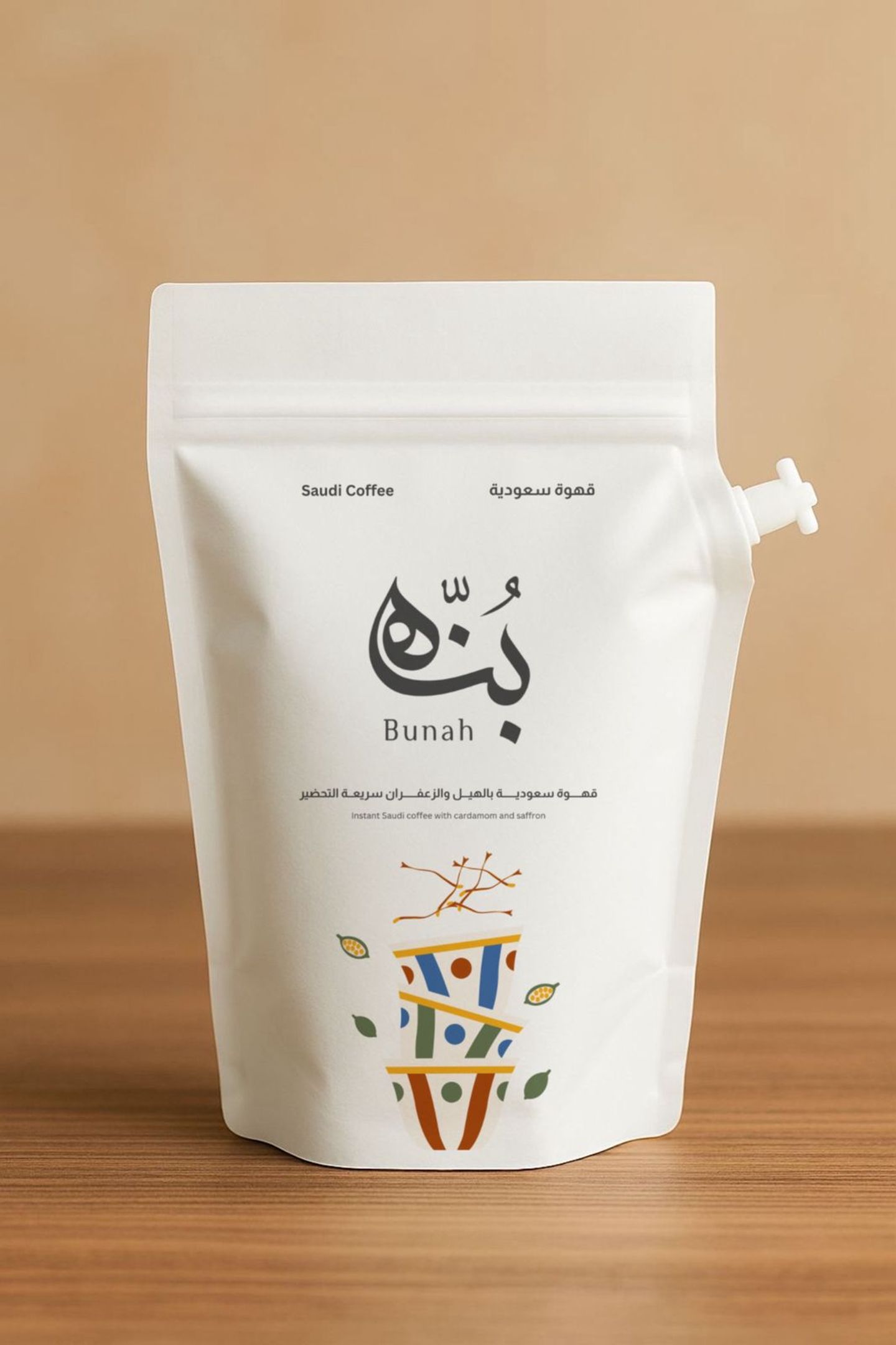 Saudi Instant Coffee Sachet