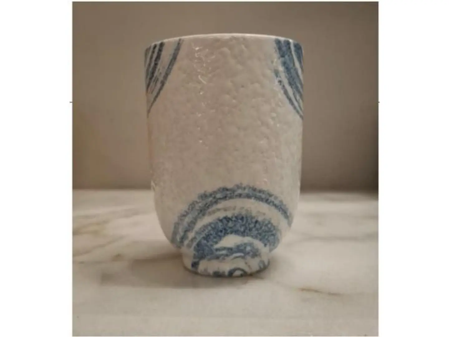 Ceramic Mug Blue & White