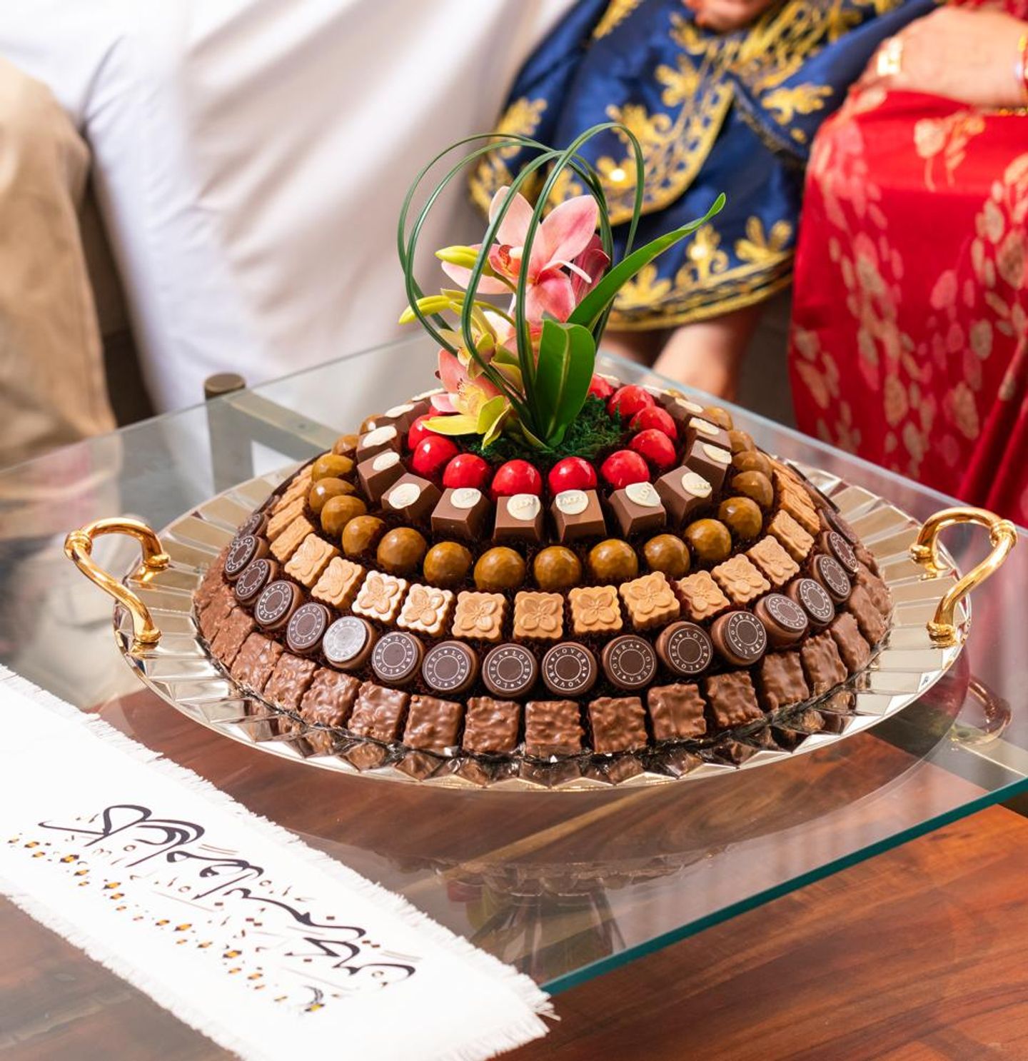 Large Open Circular Tray