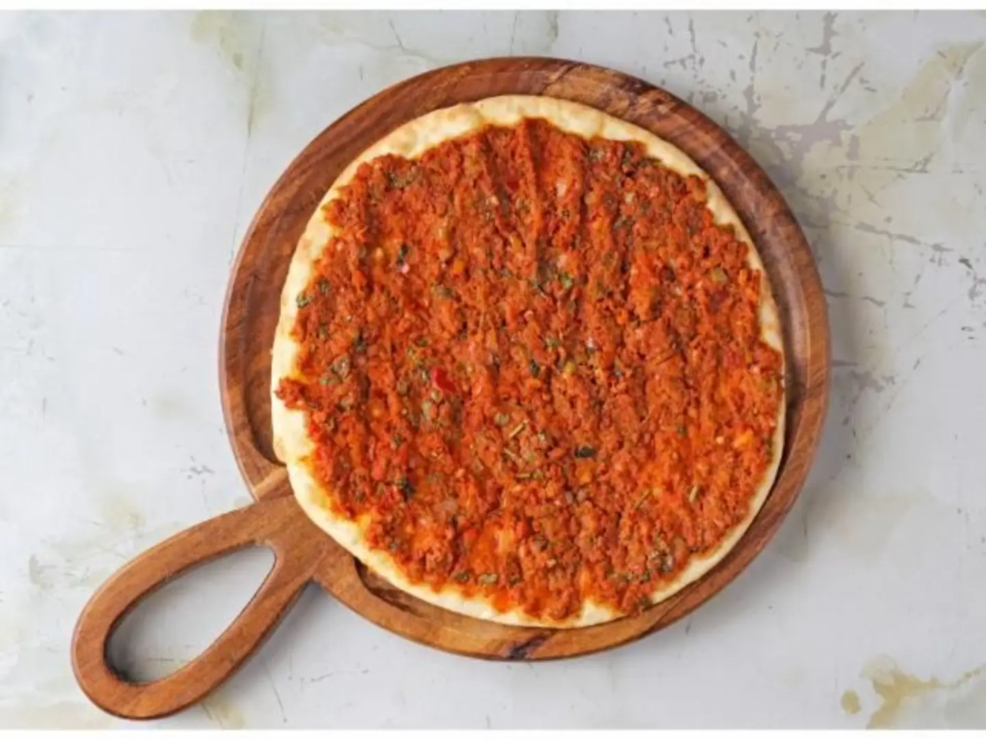 Muhammara With Thyme Manakeesh