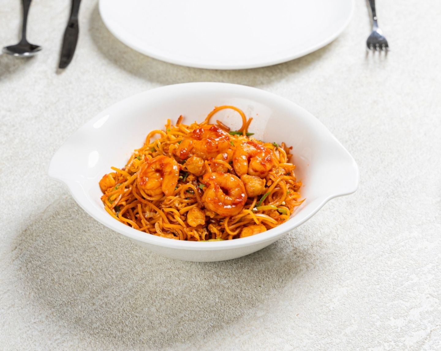 Szechuan Shrimp Noodles