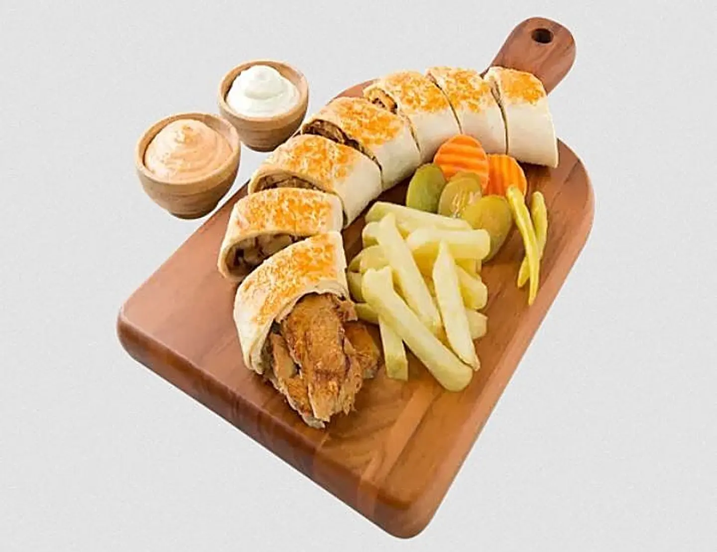 Small Arabic Chicken Platter