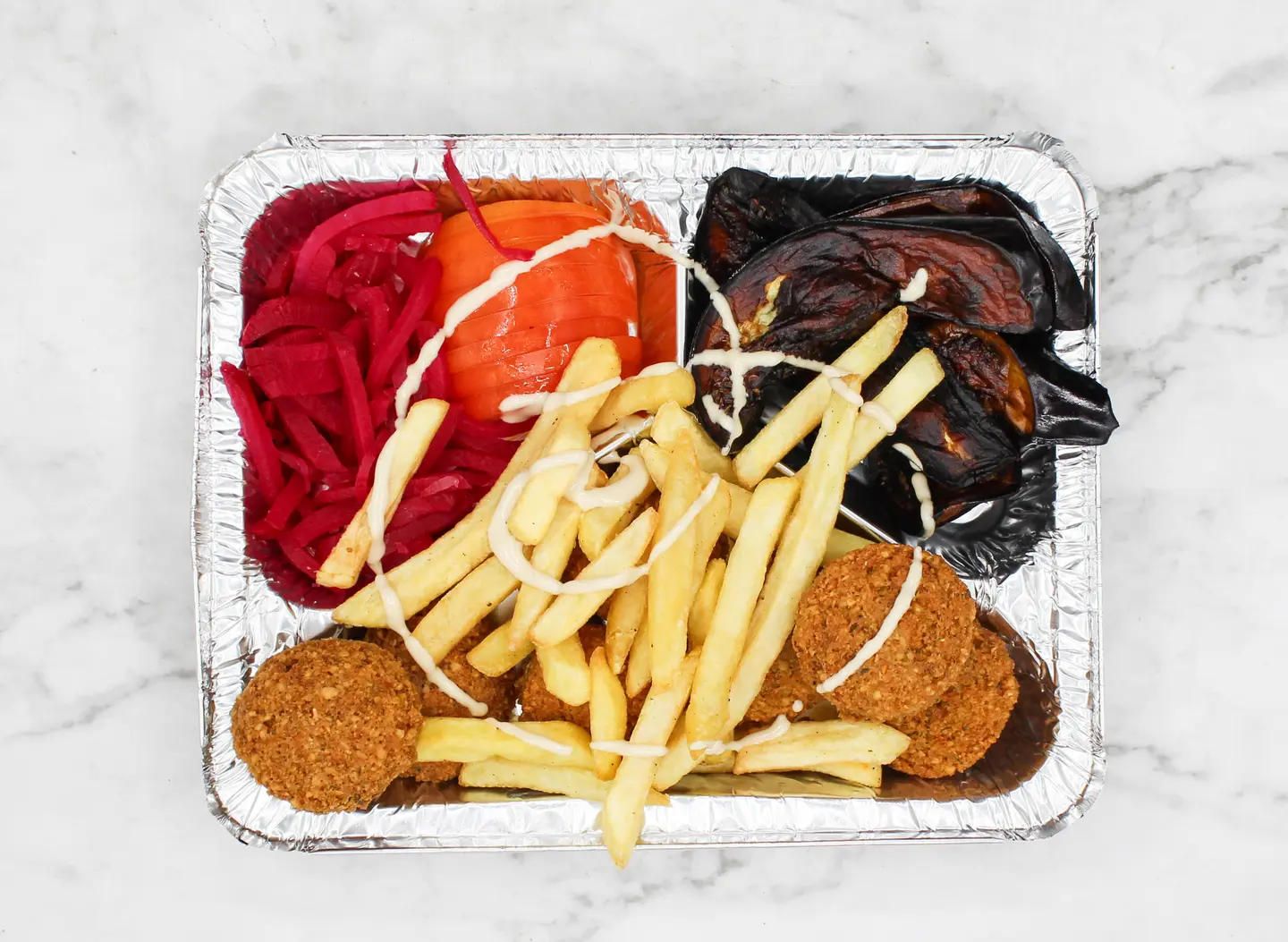 Mixed Falafel Plate