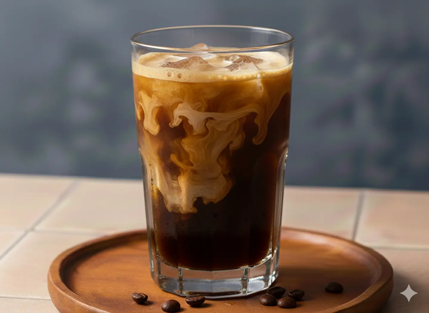 قهوة مثلجة مخفوقة
