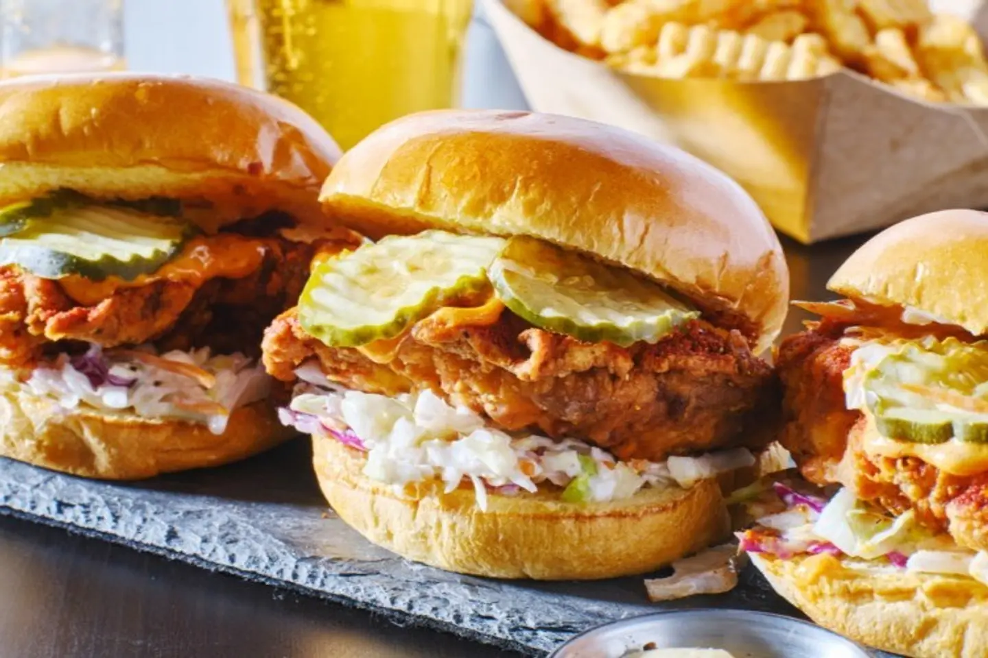 Chicken, Egg, Cheese Burger