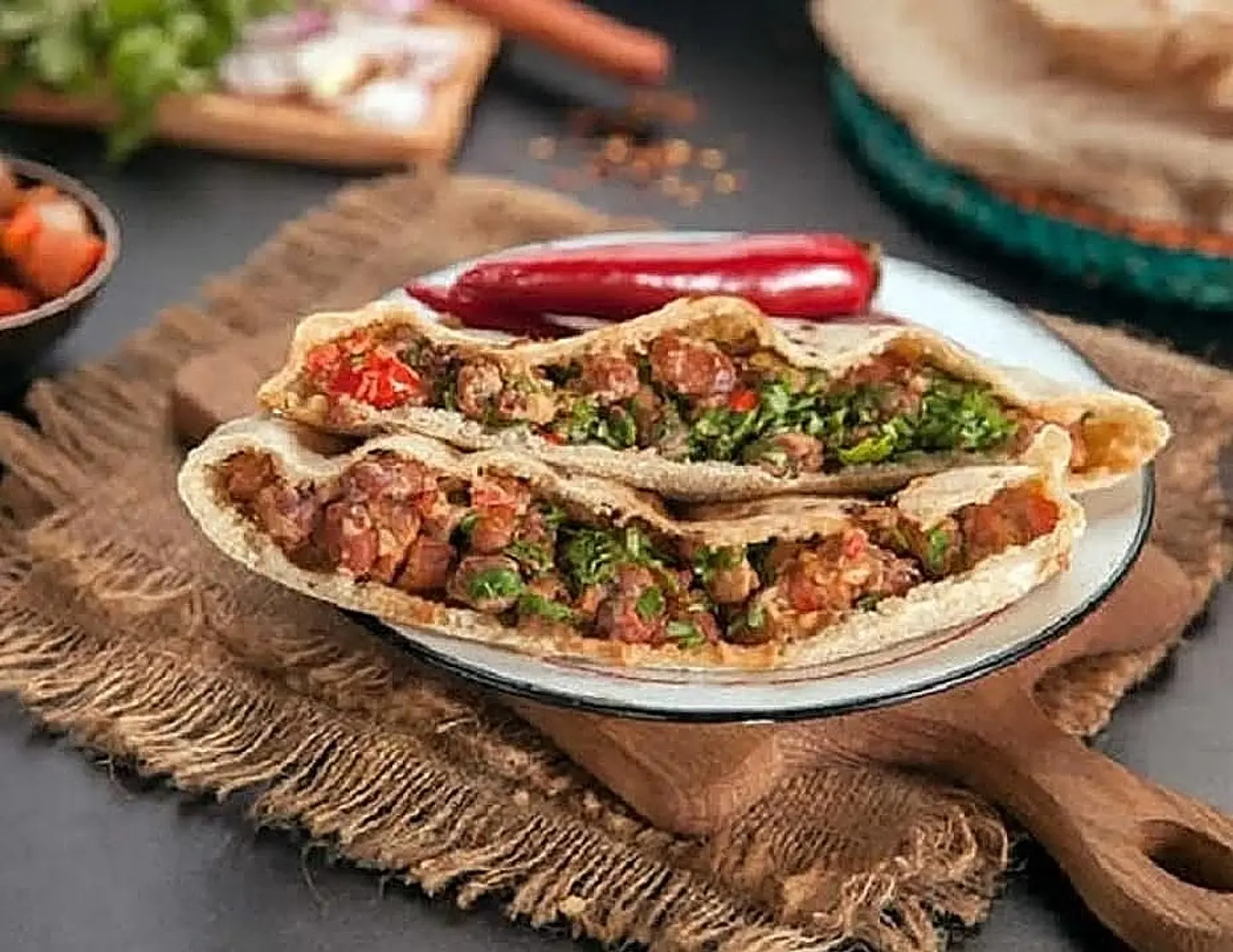 ساندوتش فول بالخلطه