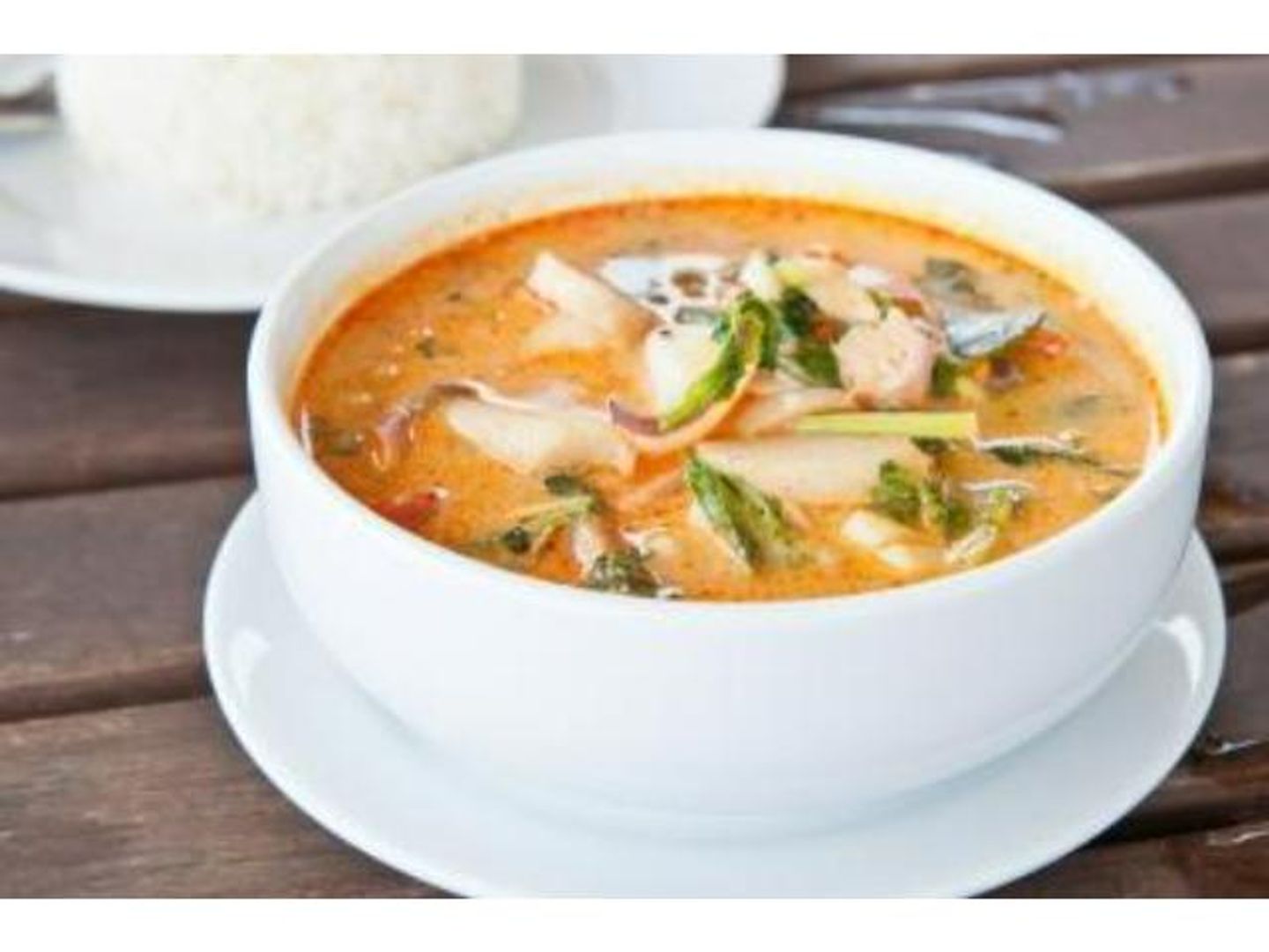 Palak Seafood Soup