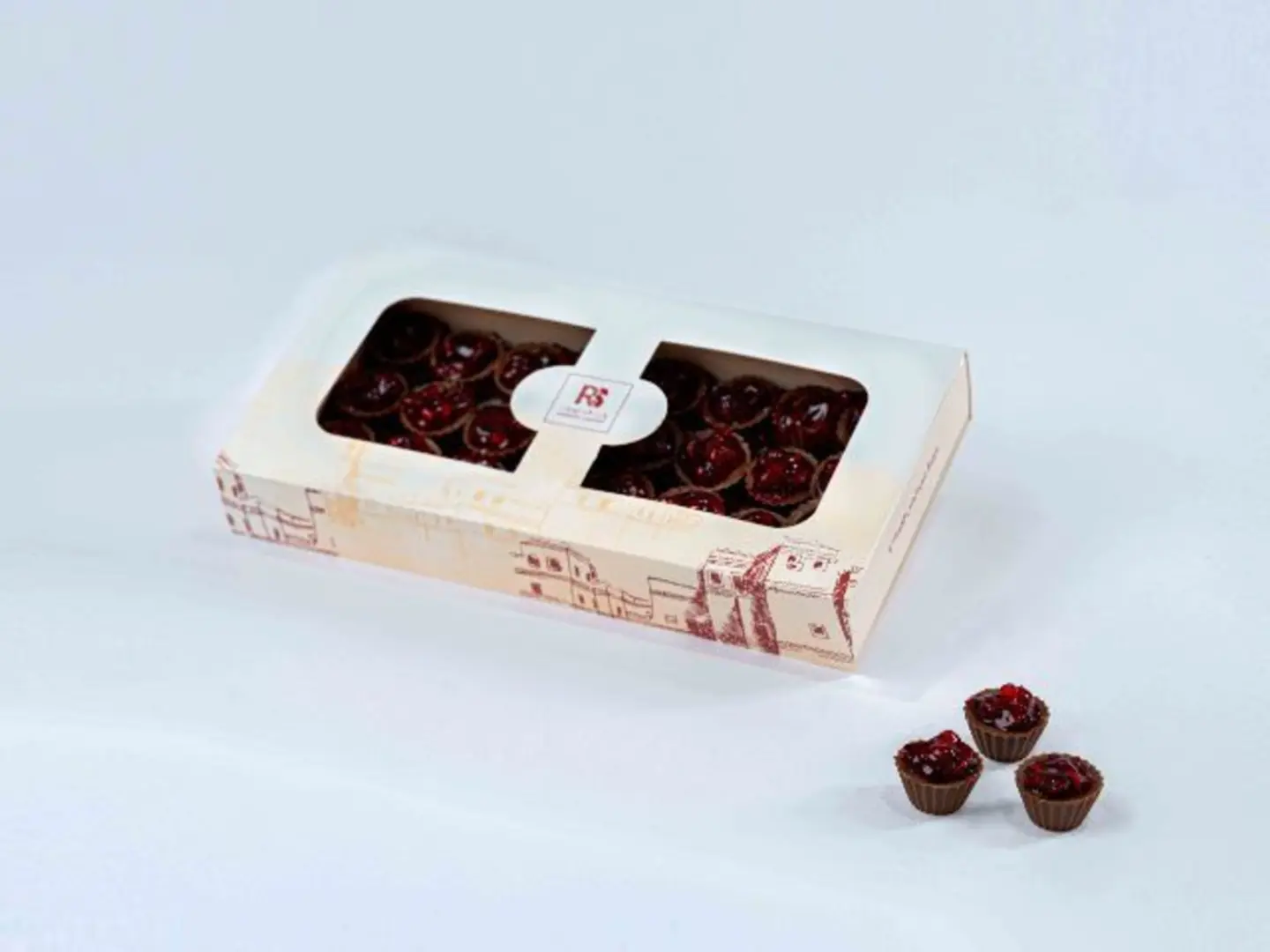 بوكس شوكولاتة الرمان