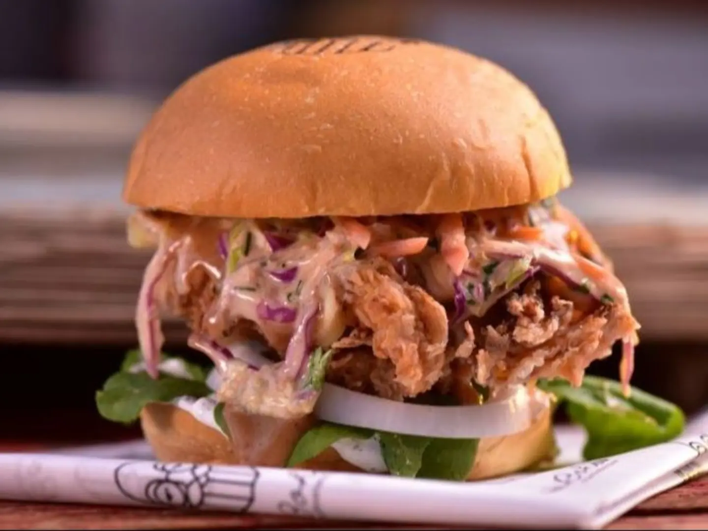 Crunchy Chicken Burger