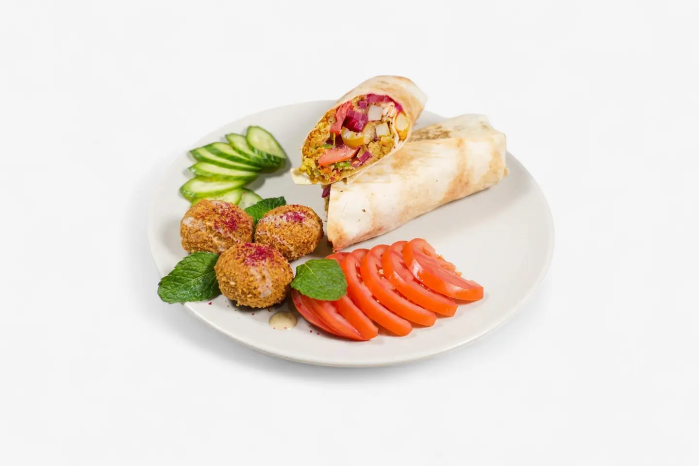 Shami Falafel Sandwich