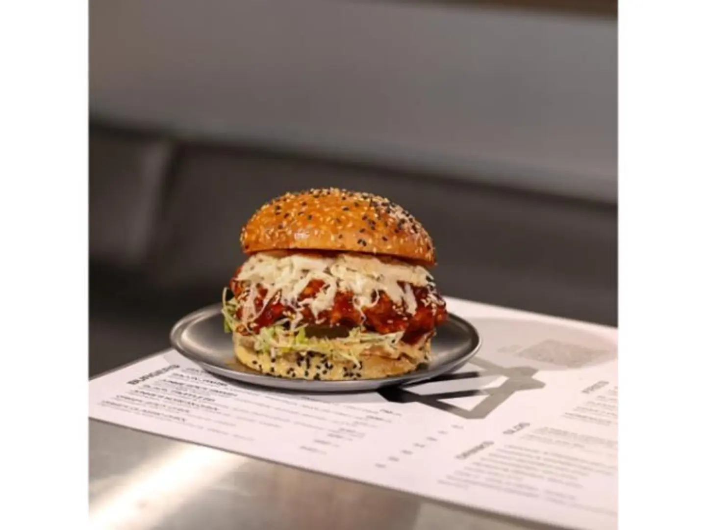Korean Junky Chicken Burger
