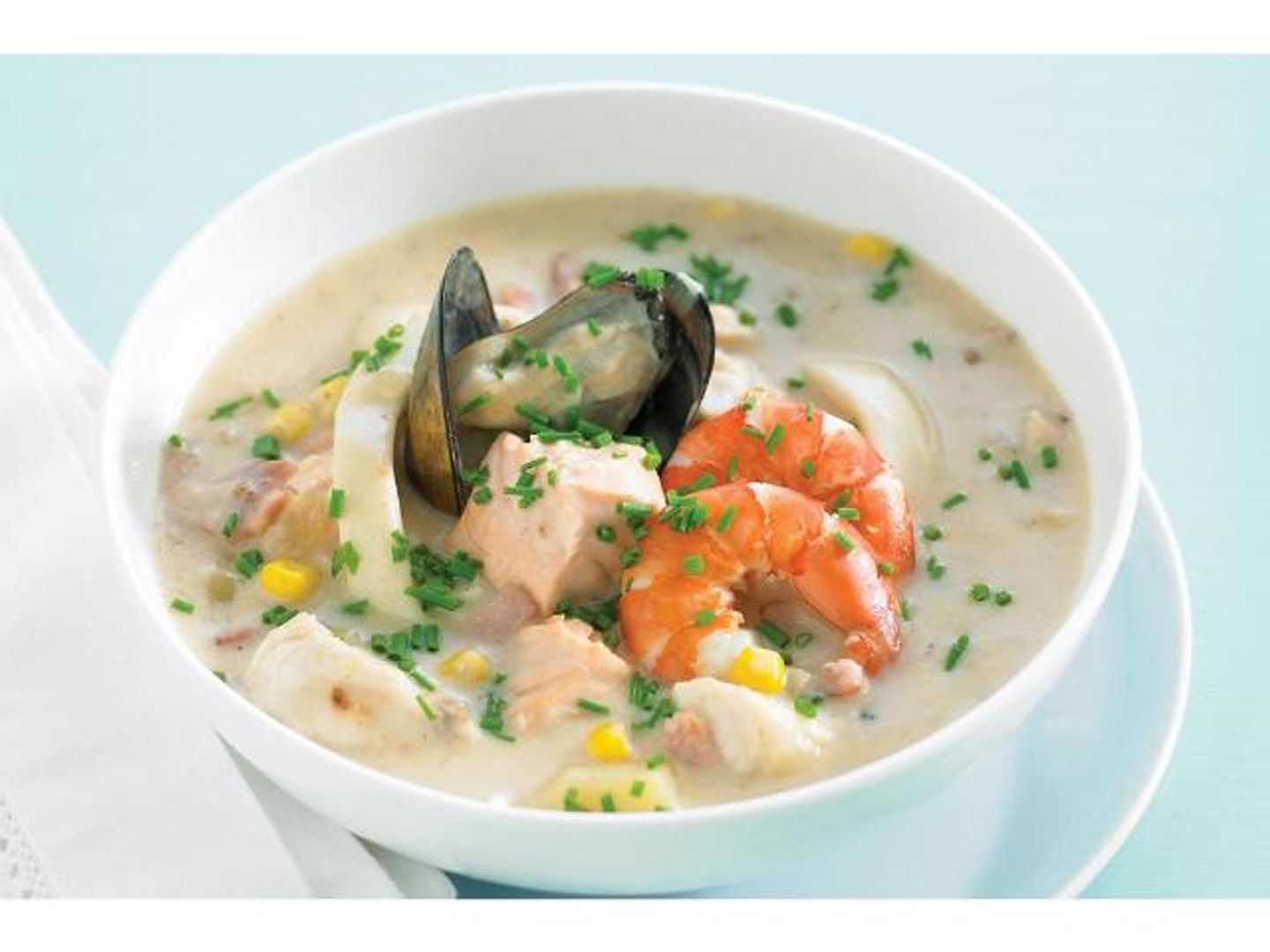Seafood Cream Soup