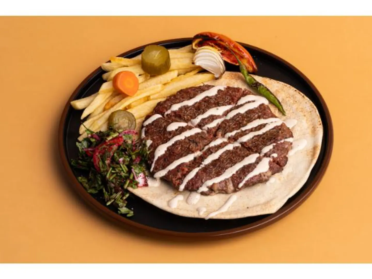 صحن كفتة لحم