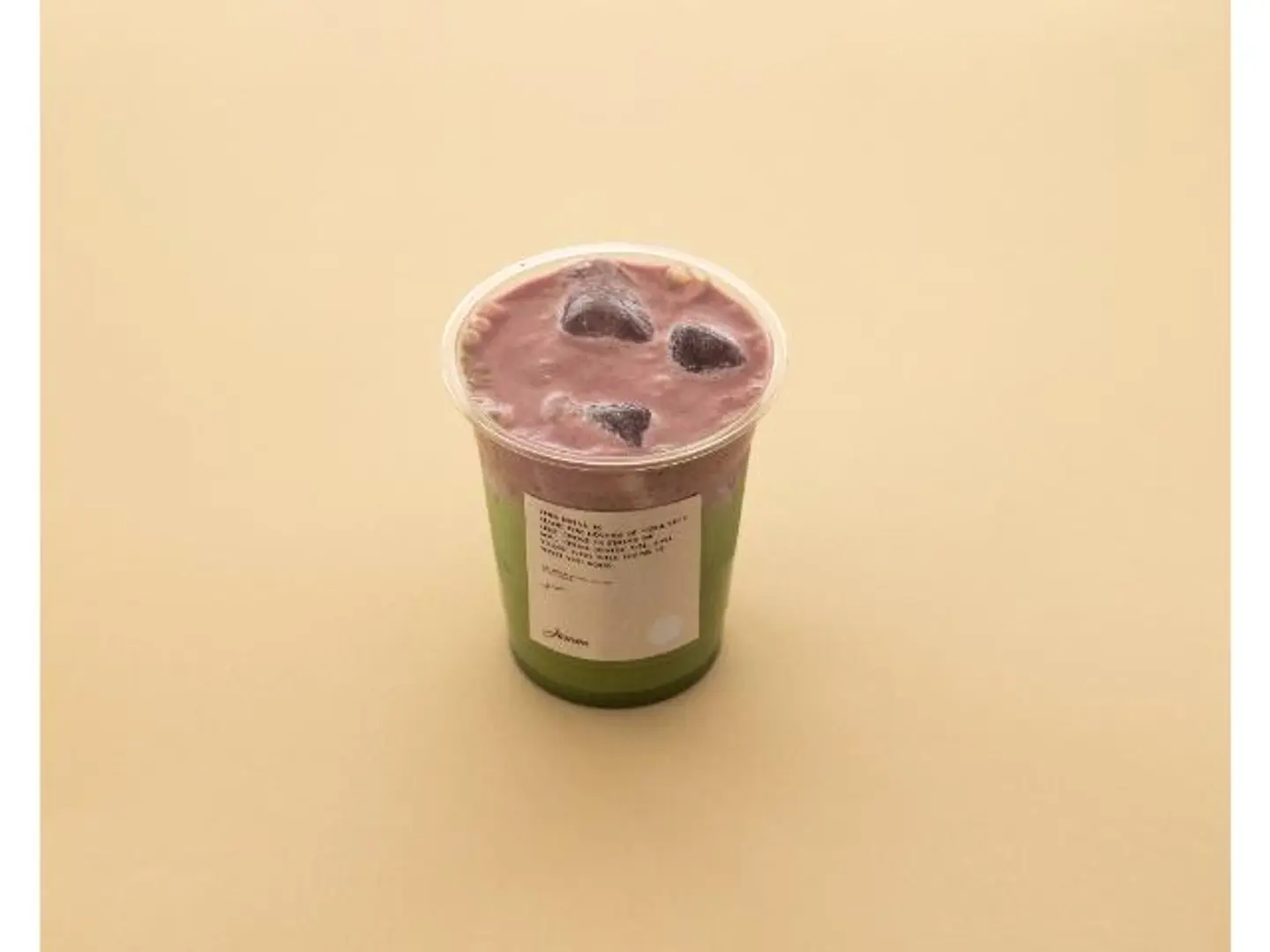 Iced Matcha Berry Fruity