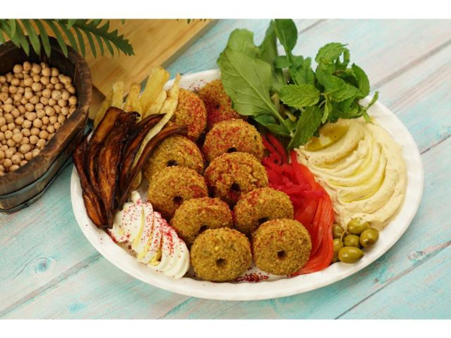 فلافل مشكل عائلي30 حبة