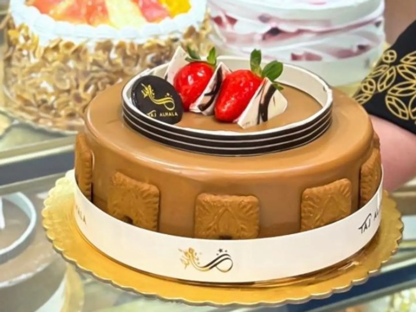 كيك لوتس وسط