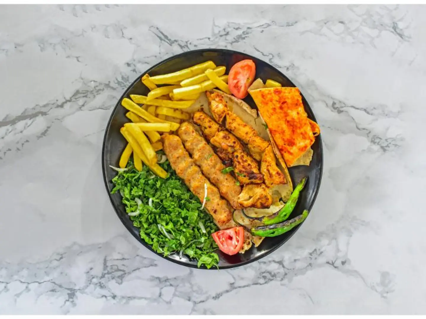 Mixed Chicken For One  Person