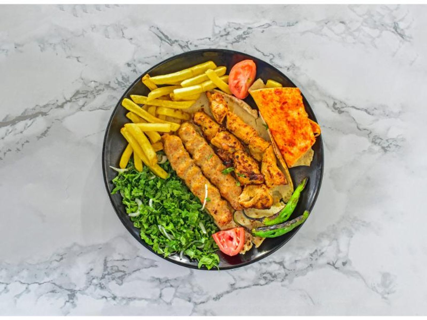 Mixed Chicken For One  Person