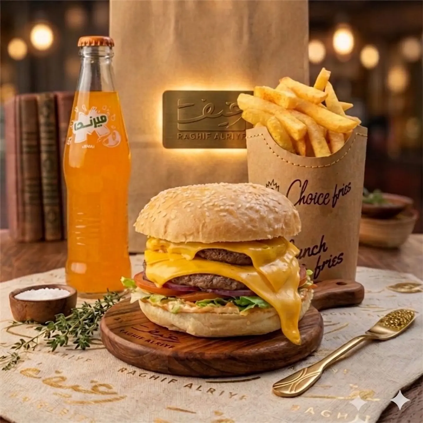 Double Cheeseburger Meal