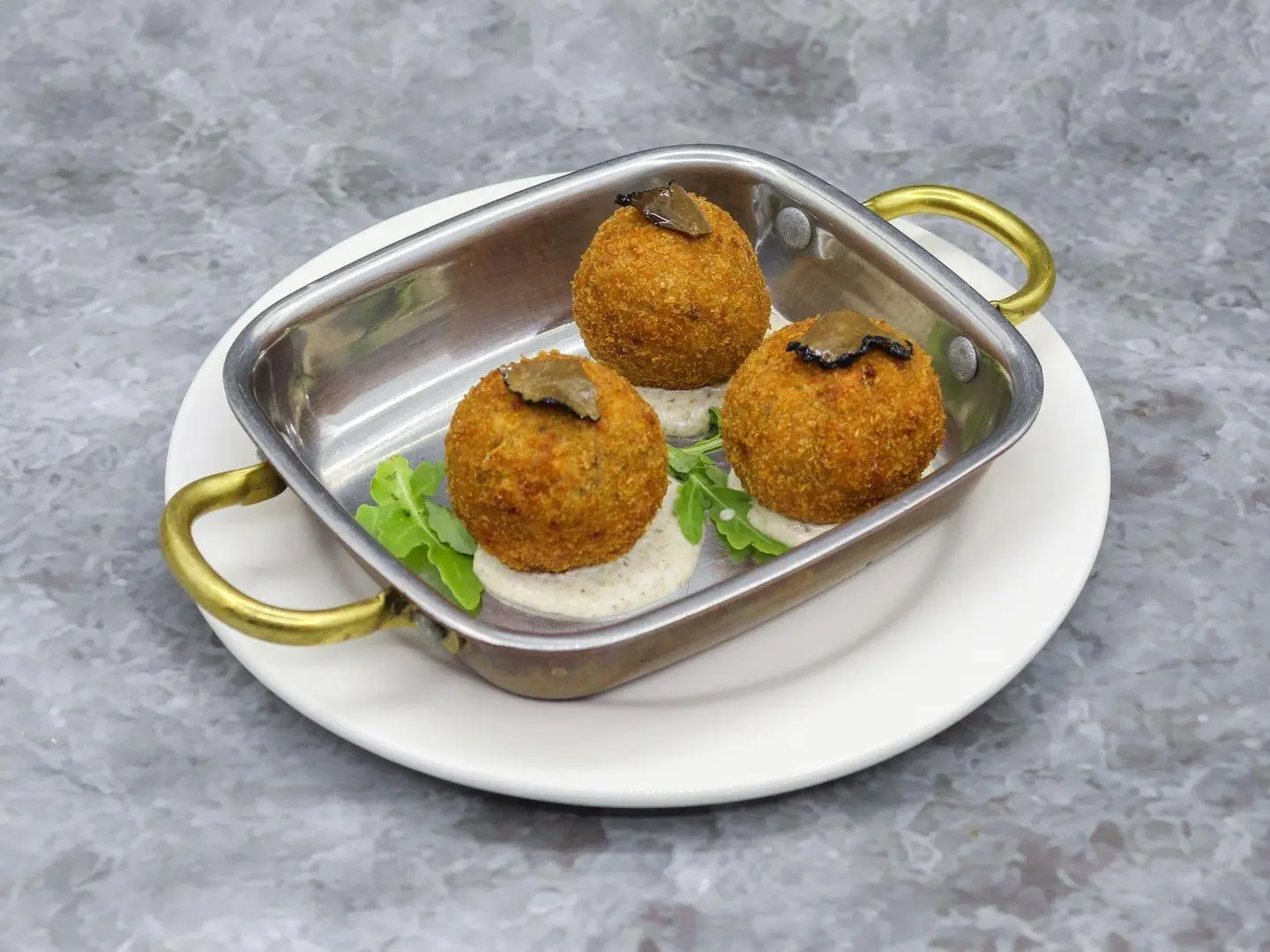 Mushroom Risotto Balls