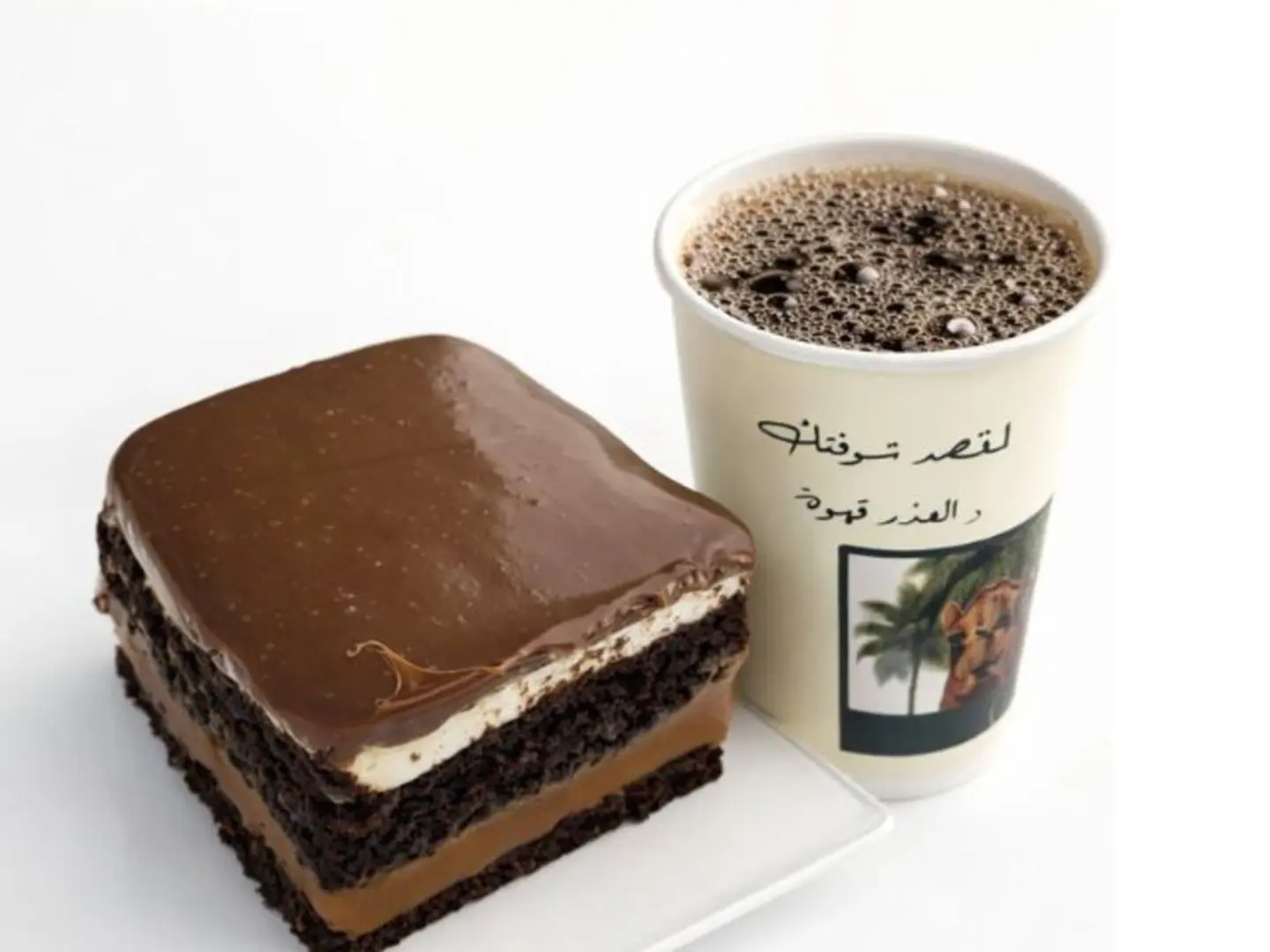 دولشي كيك ومشروب من اختيارك