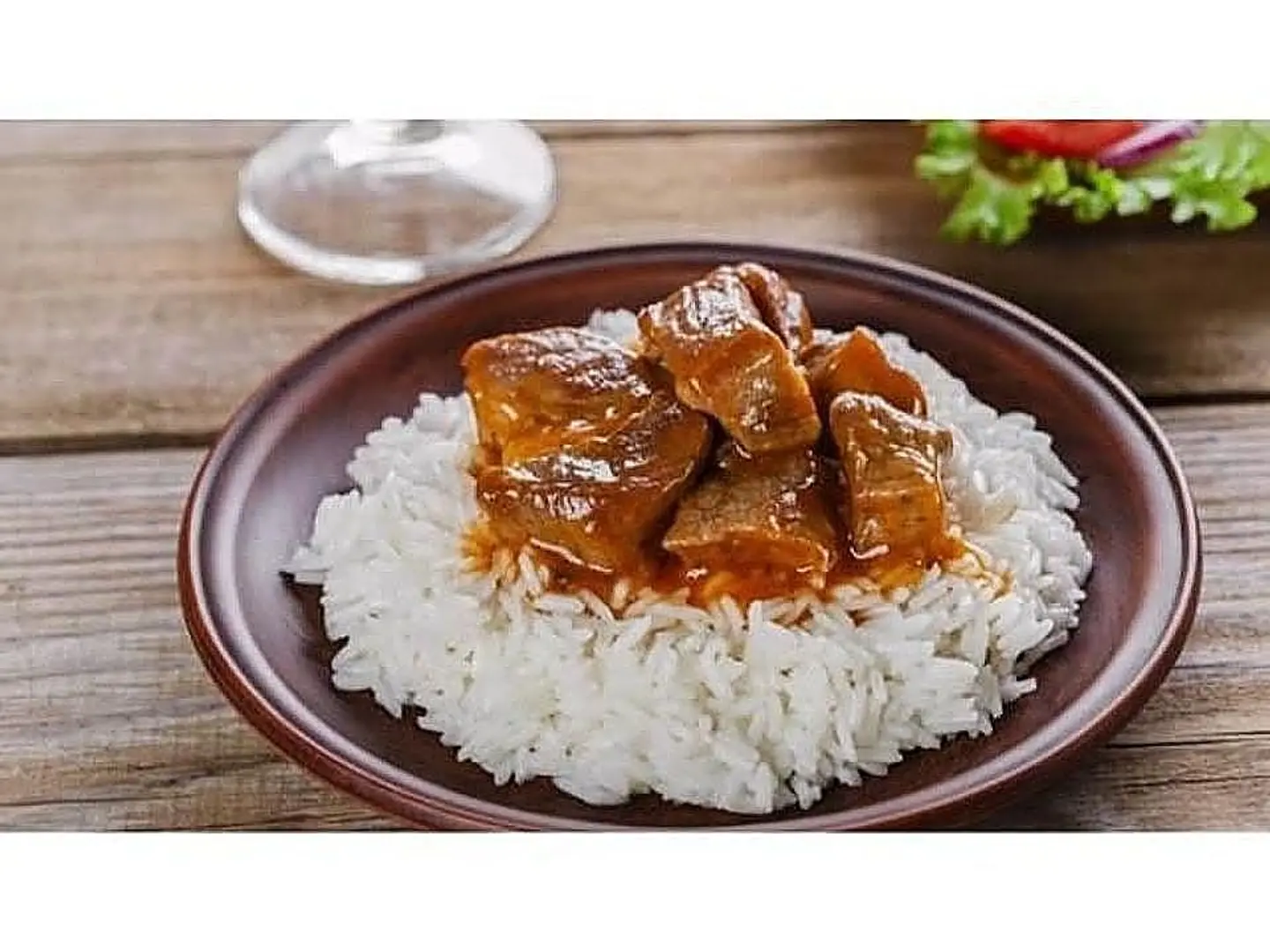 Kabab Halabi Tagine With Rice And Vegetables.