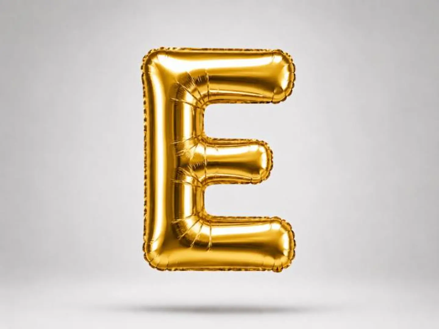Balloon Letter E