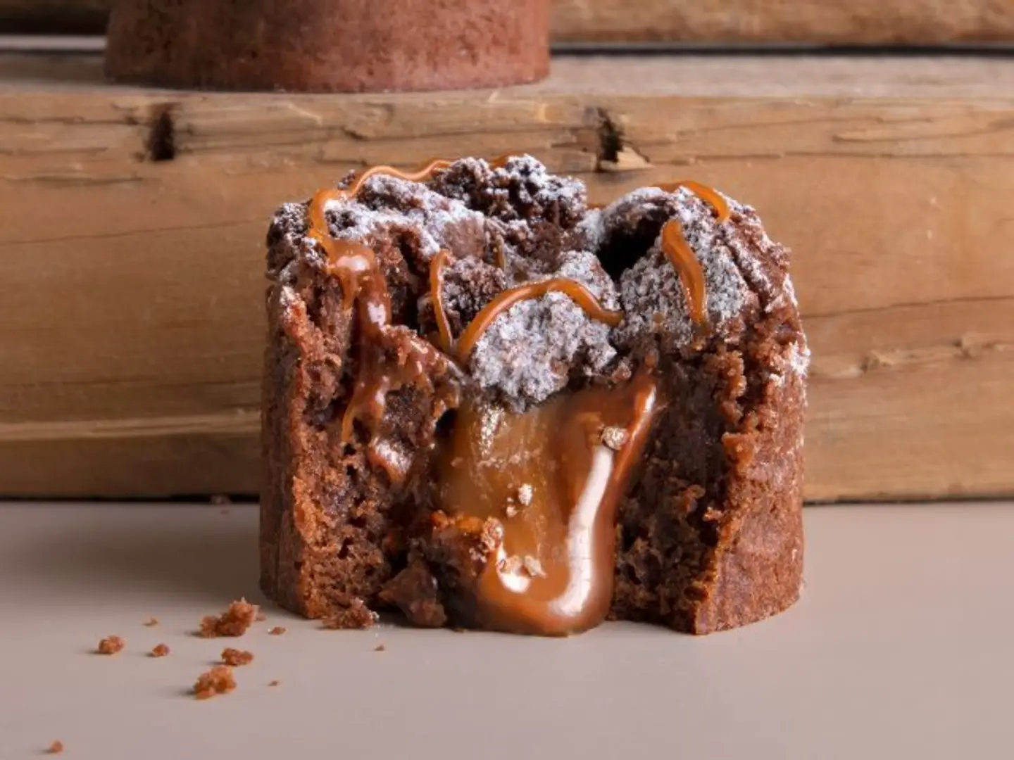 Chocolate Molten With Caramel
