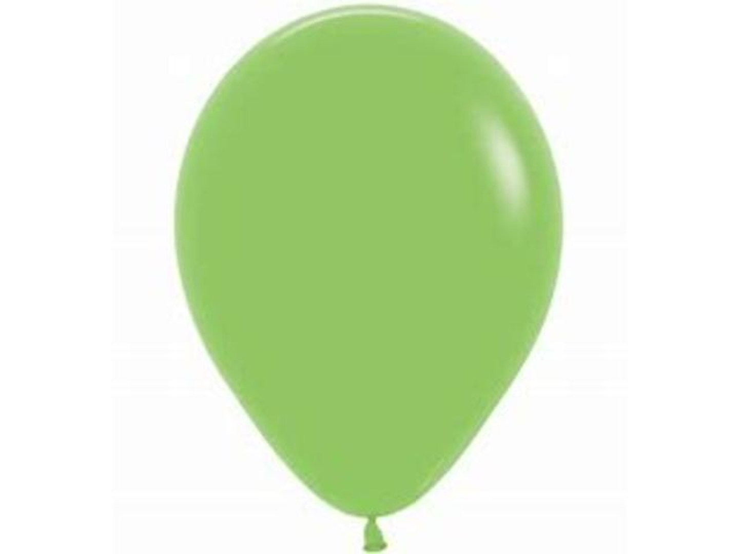 Lime Green Helium Balloon