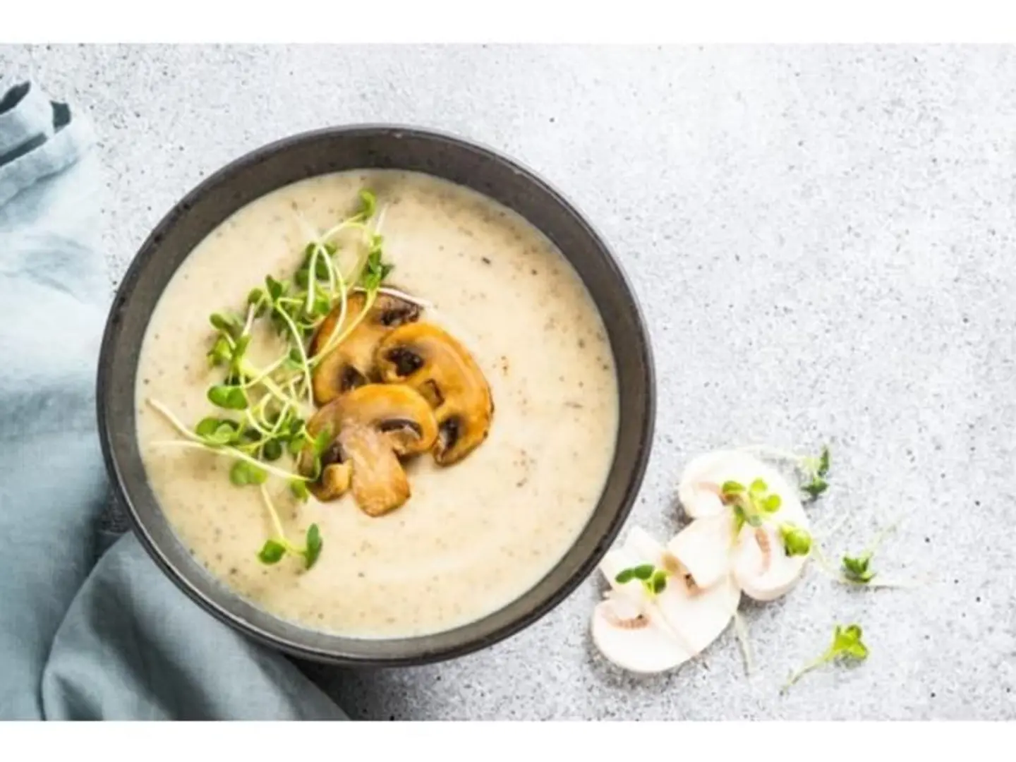Mushroom Zinger Rice Soup