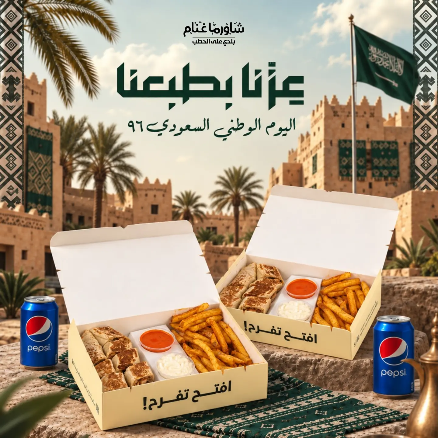Eizna Bitabeina (2 Arabic Meals)