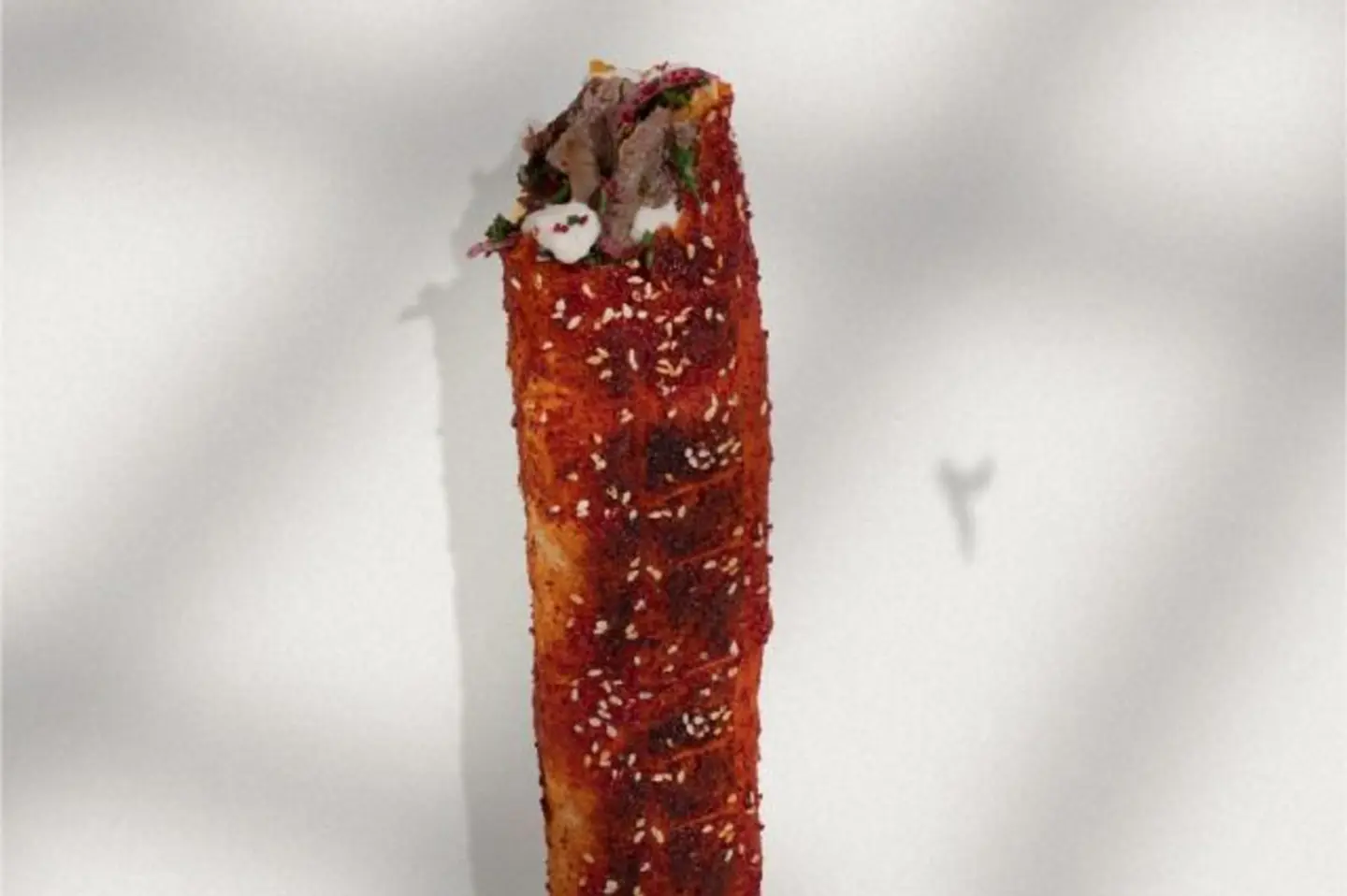 صاروخ مفحم لحم