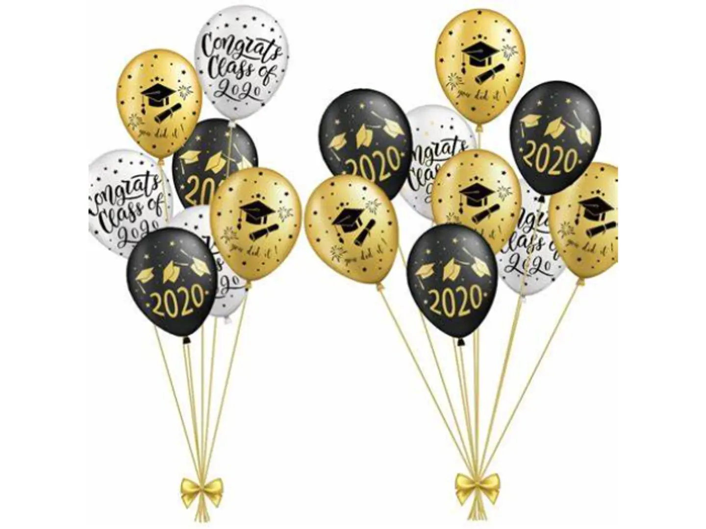 Set Of 15 Graduation Balloons