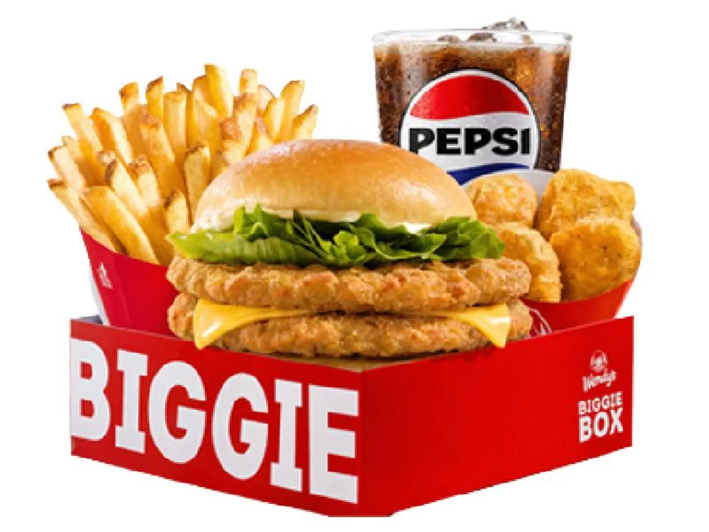 Biggie Box Double Stack Chicken