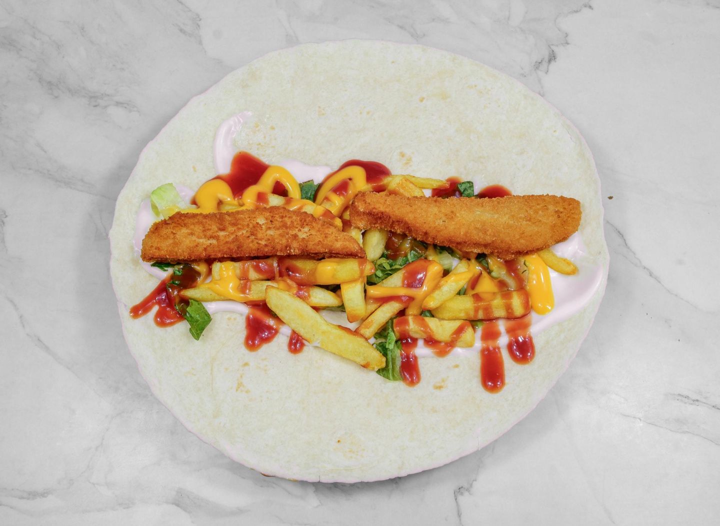Large Chicken Fillet Tortilla